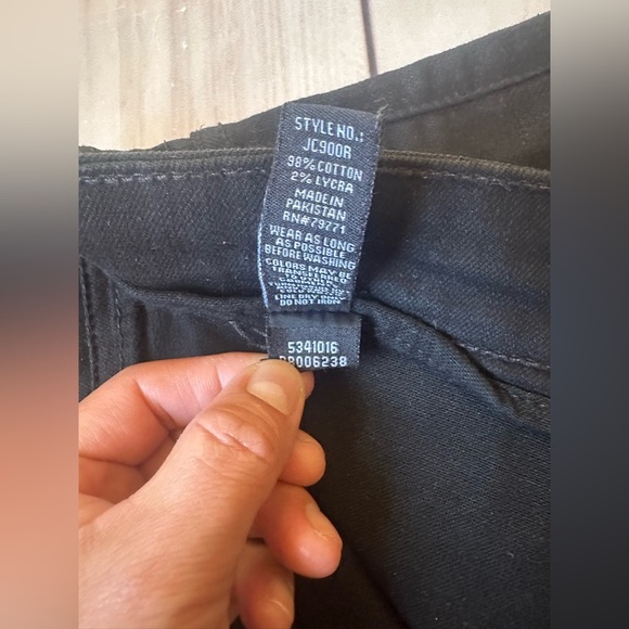 Jordan Craig Collins Jeans Black Distressed Men’s size 34x32 Straight - Picture 10 of 11